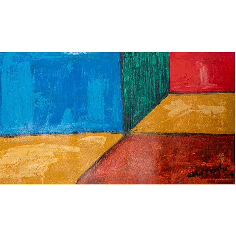 Cubed Room  by Olufemi Adeagbo